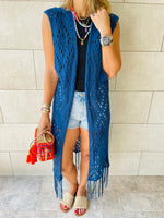 Navy Beach Daze Vest