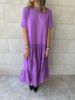 Lilac Tiered Dress