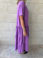 Lilac Tiered Dress