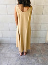 Beige Gypsy Linen Dress