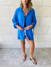 Blue Linen Shirt