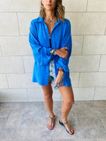 Blue Linen Shirt