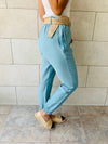 Aqua Belted Pants