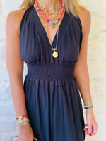 Black Halter Dress