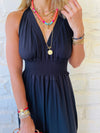 Black Halter Dress