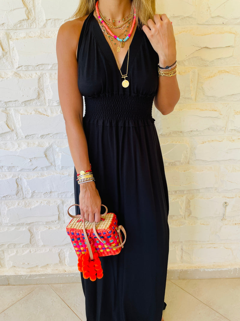 Black Halter Dress