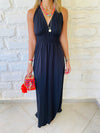 Black Halter Dress