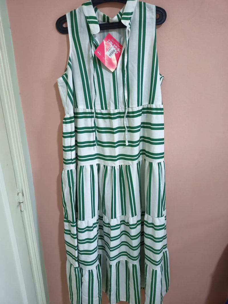 Green Saturday Errands Dress